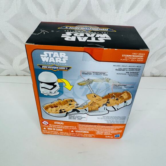 5 for $25| Star Wars The Force Awakens Micro Machines Stormtrooper Play Set - Picture 5 of 6
